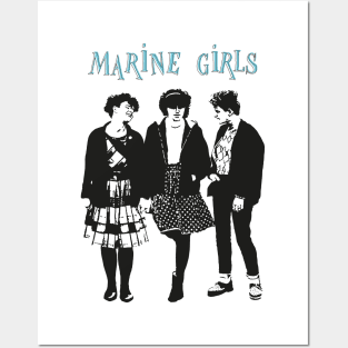 Marine Girls Posters and Art